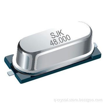 49SMD Quartz Crystal, 13.824MHz Frequency, 20pF Load Capacitance, 20ppm Frequency Stability